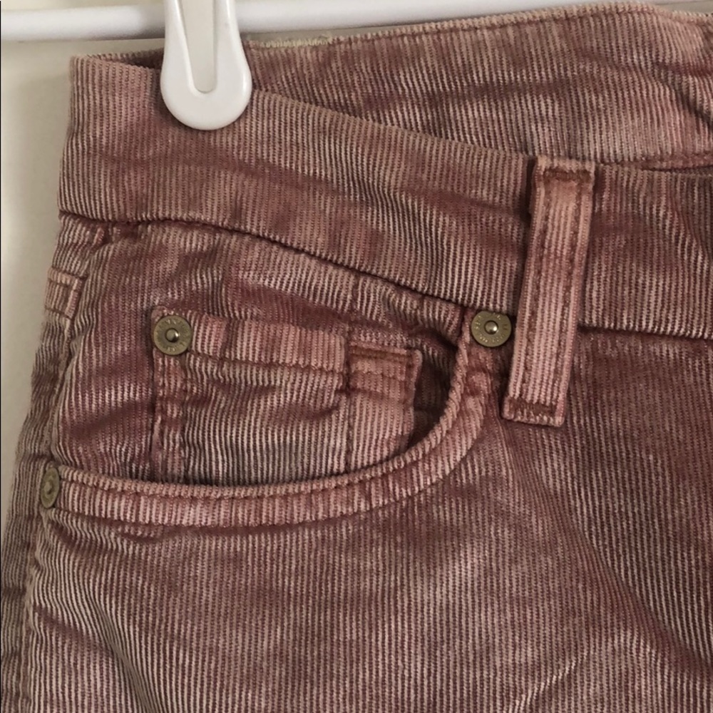 7 for all man kind skinny cords